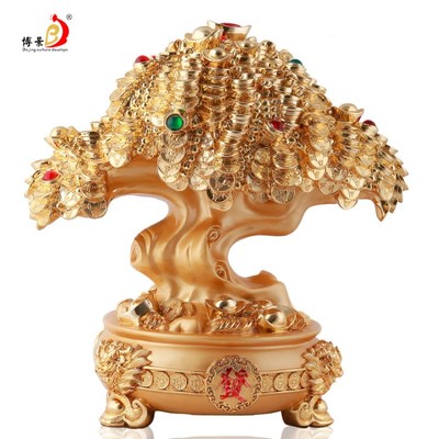 招財(cái)興業(yè)，福運(yùn)相伴——探析新款大發(fā)財(cái)樹工藝品擺件的獨(dú)特魅力